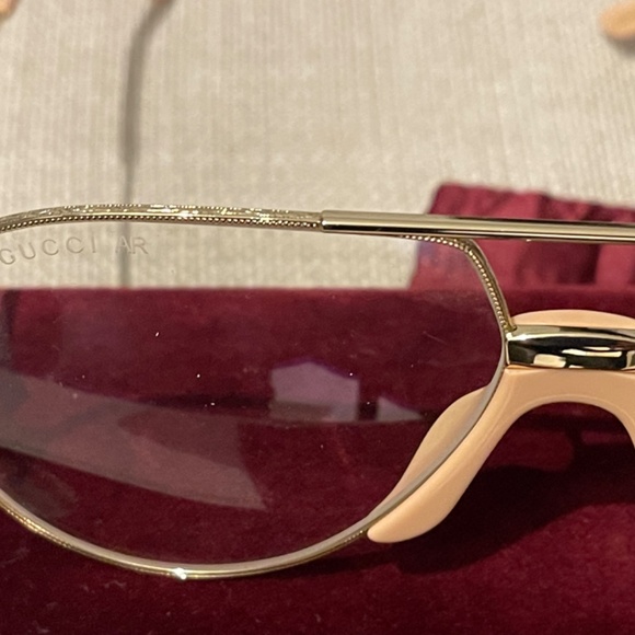 SOLD BNWT Ladies Gucci Eyeglasses Aviator-style- - Picture 5 of 16
